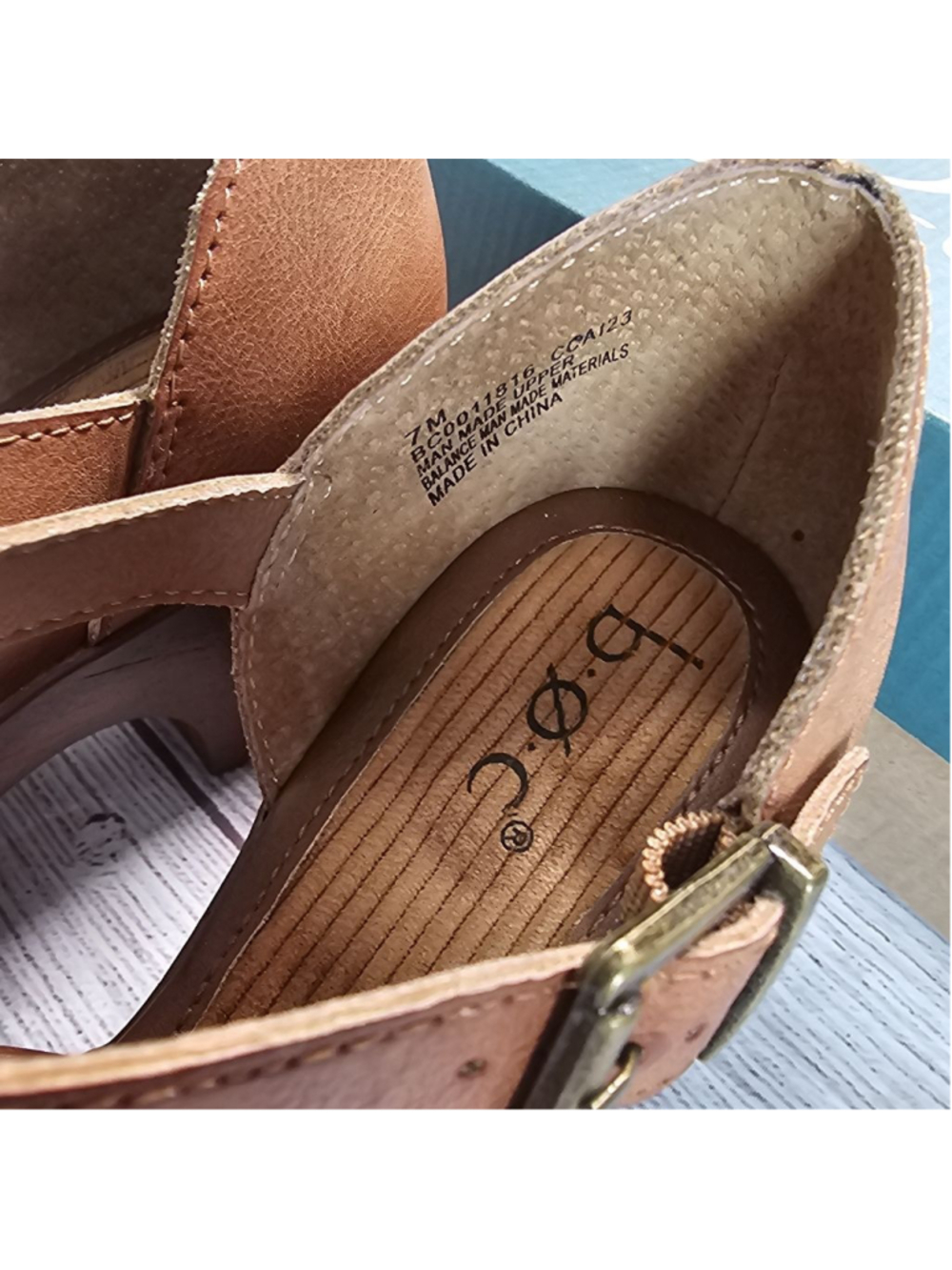 NWOT b.o.c. gia chunky heeled Mary janes - Picture 2 of 8
